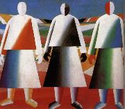 Kasimir Malevich Women in the farm oil painting